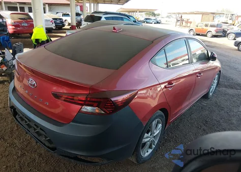 2019 Hyundai Elantra Sel z USA, uszkodzony, nr VIN 5NPD84LF0KH407534